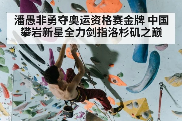 潘愚非勇夺奥运资格赛金牌 中国攀岩新星全力剑指洛杉矶之巅